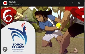 Manga Touch Rugby, la ligne graphique fédérale dédiée aux écoles de Touch Rugby